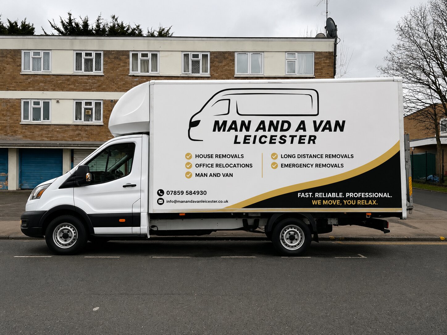 Man And Van in leicester